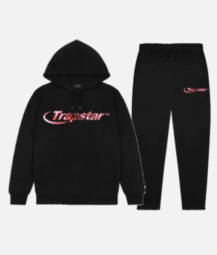 Trapstar Ensemble Hyperdrive Chrome Noir Infrarouge