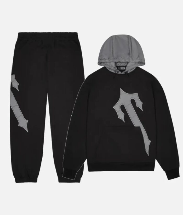 Trapstar Ensemble Irongate T Hood Noir Gris