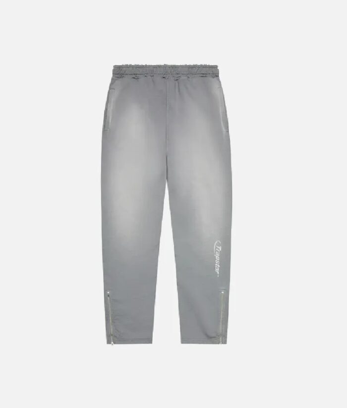 Pantalon Jogging Trapstar Hyperdrive Spray Gris Creme