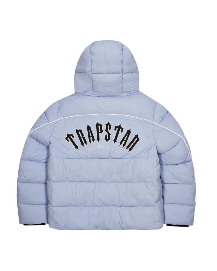 Trapstar Irongate Arch Pipping Puffer Bleu Glace