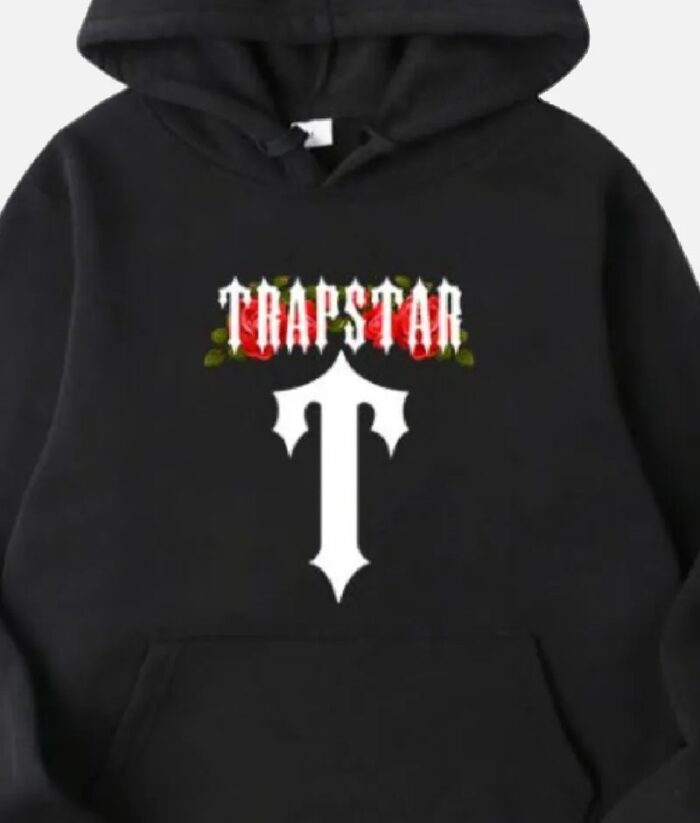 T-For Trapstar Flowers Pull Black