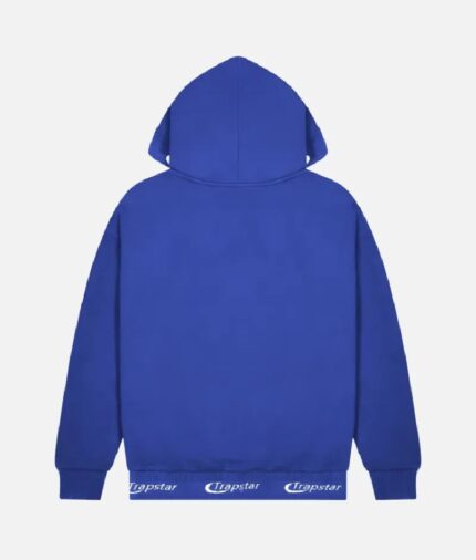 Trapstar Hyperdrive Rib Sweat A Capuche Bleu