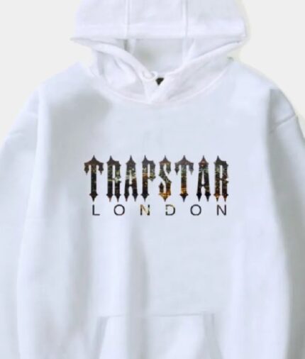 Trapstar UK London Sweat A Capuche Blanc