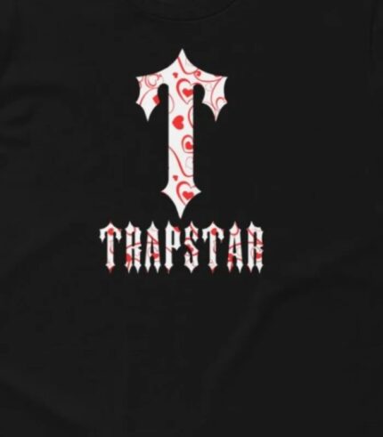 T-For Trapstar Hearts T-Shirt Noir