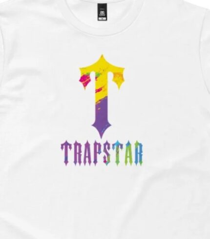 T-Shirt Peinture T-For Trapstar Blanc