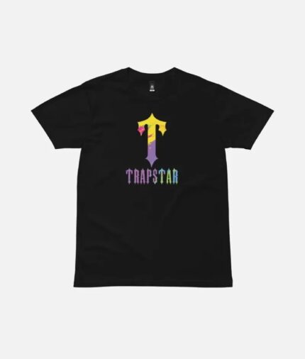 T-Shirt Peinture T-For Trapstar Noir