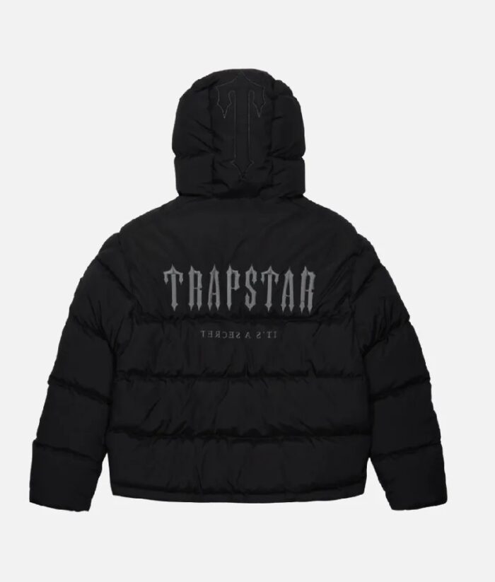 Trapstar Decoded Doudoune À Capuche Noir