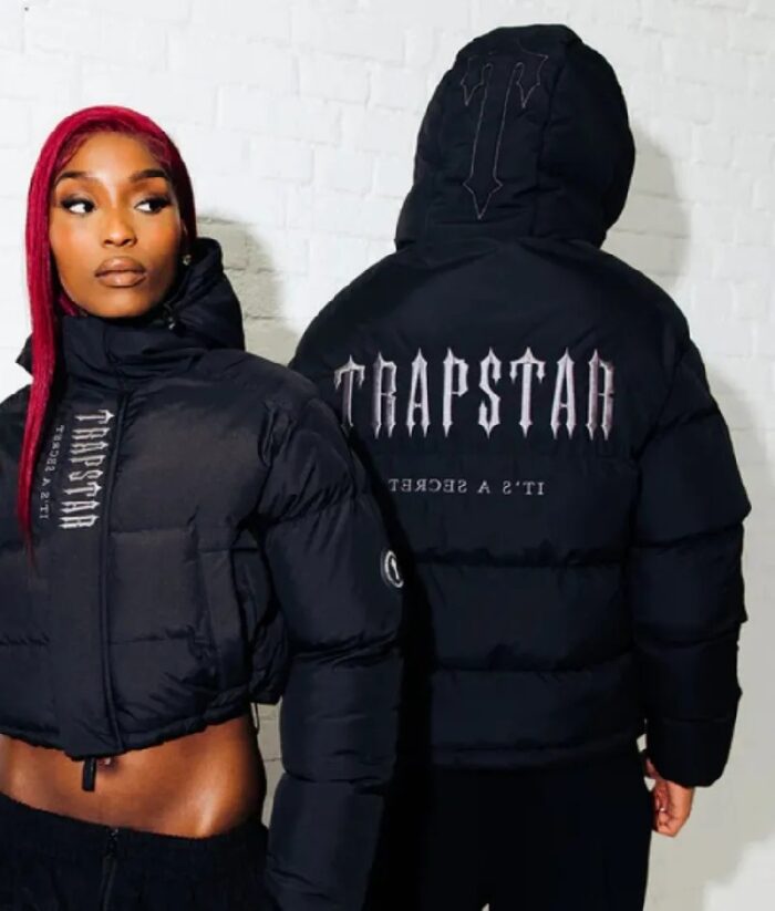 Trapstar Decoded Doudoune À Capuche Noir